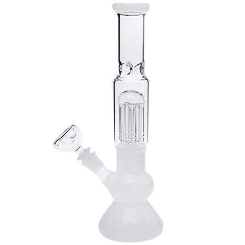 SEA Handmade Glass Smokeless Inhalers 30cm White