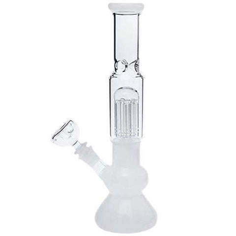 SEA Handmade Glass Smokeless Inhalers 30cm White