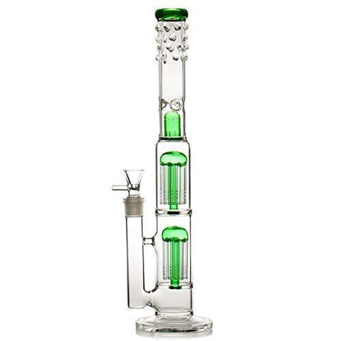 Green Globe Glass Crafts Accessories 18.8mm Glass Bow Tall 16in 850g (Glass-A) (Glass-C)