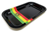 Bundle - 5 Items - RAW King Size Supreme, 110 Roller and Pre-rolled Tips with Rolling Paper Depot Rolling Tray (Rasta Racer) and Doobtube