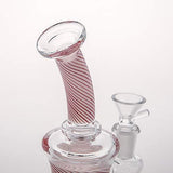 SEA Glass Smokeless Inhalers Pink Glass Vase 16cm