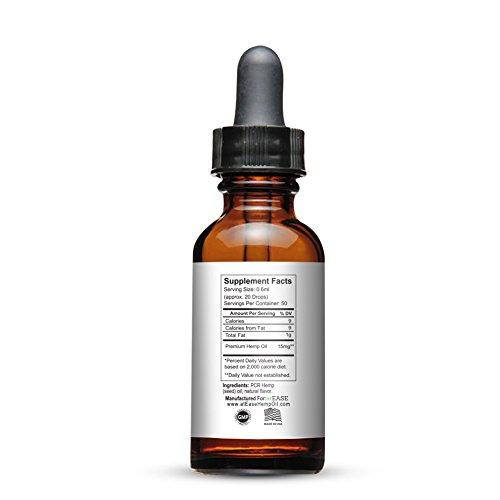 atEase Full Spectrum Hemp Oil Tincture 750mg - 1oz Peppermint Flavor