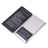 LuckyStone Portable Electronic Balance Gram Digital Pocket Jewelry and Kitchen Food Weighing 100 g/0.01 g Scale, Stainless Steel