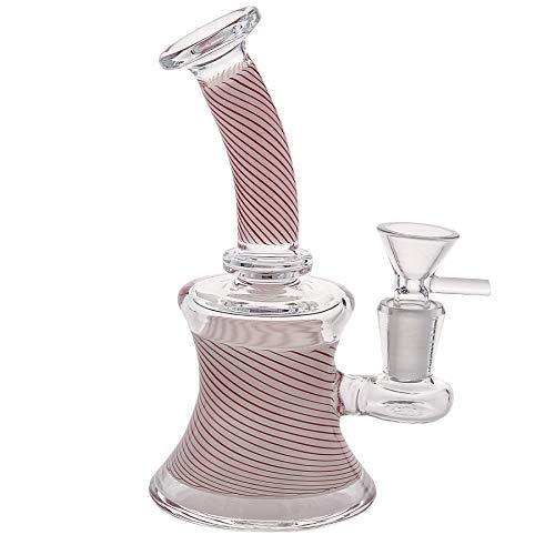 SEA Glass Smokeless Inhalers Pink Glass Vase 16cm