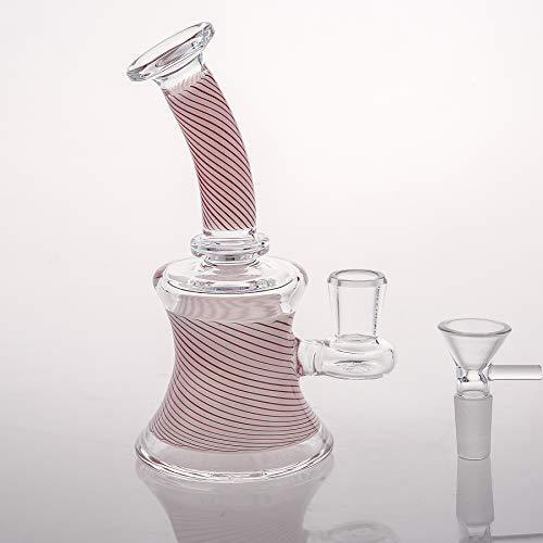 SEA Glass Smokeless Inhalers Pink Glass Vase 16cm