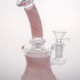 SEA Glass Smokeless Inhalers Pink Glass Vase 16cm