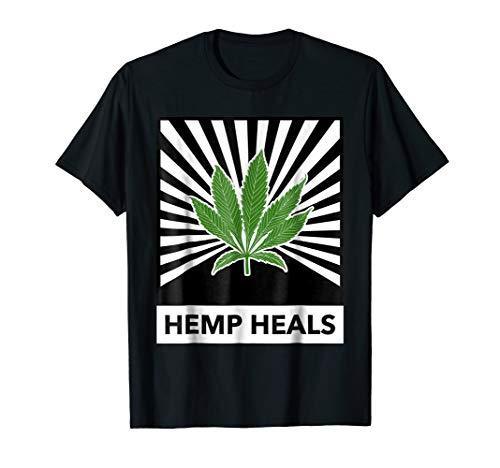 Hemp Heals T-Shirt for CBD Oil Activists, Growers & Farmers