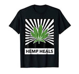 Hemp Heals T-Shirt for CBD Oil Activists, Growers & Farmers