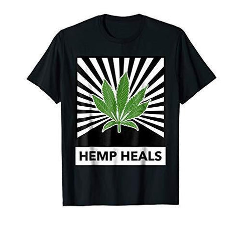 Hemp Heals T-Shirt for CBD Oil Activists, Growers & Farmers
