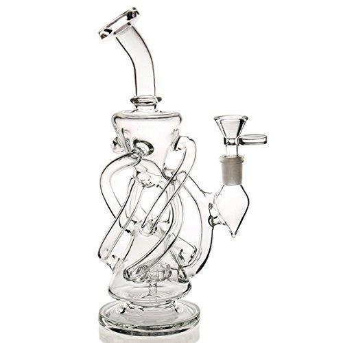 2M-GLASS Home Decoration Recycler vase Accessories Percolator Bowl 14.4mm 11in Best Gift for a Friend (6)