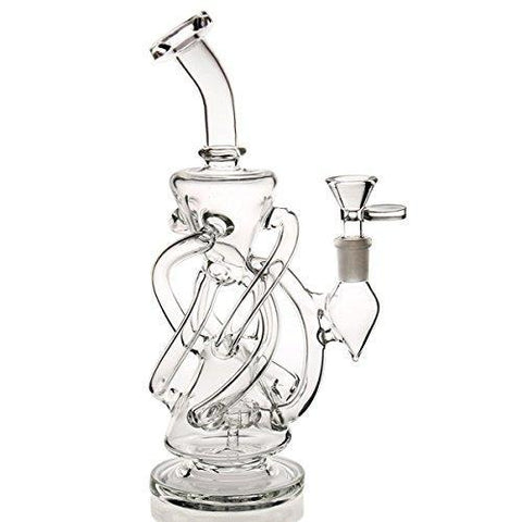 2M-GLASS Home Decoration Recycler vase Accessories Percolator Bowl 14.4mm 11in Best Gift for a Friend (6)
