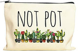 Not Pot Makeup Bag/Cosmetic Bag