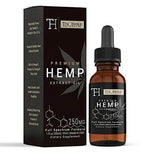 Full Spectrum Hemp Extract Oil - Premium Organic Hemp Extract Oil Drops for Pain Management and Stress Relief |Natural Anti-Inflammatory and Herbal Sleep Aid |250mg 1 Fl Oz. / (30ml) - Mint Flavor