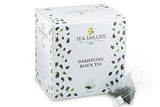 Tea Sailors Darjeeling Black Tea 15 Pyramid Tea Bags (1.27oz) First Flush SFTGFOP1, 100% Unblended Single Origin Premium Whole Leaf Tea Bags