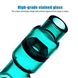 Green Globe Glass Crafts Accessories 14.4mm Glass Bow Tall 7.5in 260g (Glass-A) (Glass-A)