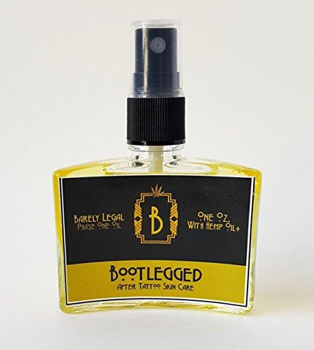 Bootlegged Phase I Healing Hemp Oil Concentrate for New Tattoos and other Acute Skin Conditions