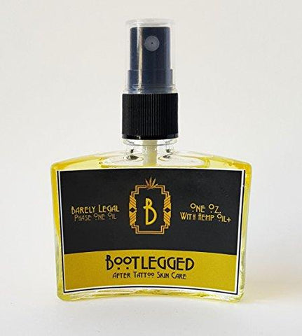 Bootlegged Phase I Healing Hemp Oil Concentrate for New Tattoos and other Acute Skin Conditions