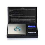 American Weigh Scales AWS-600-BLK Digital Personal Nutrition Scale, Pocket Size, Black