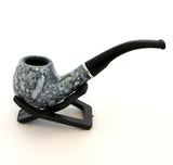 Marbleized Sherlock Style Tobacco Pipe