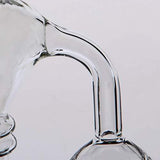 GahucYsan Glass Black Beer Bong 25 cm Tall 14.4 mm Bowl Handmade