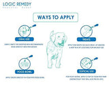 LOGIC REMEDY (1000mg) Organic Hemp Extract & Essential Oil Blend & Omega-3,6,9 Fatty Acids for Dogs & Cats/ Vegan/Peaceful Buddy Fights Stress, Separation Anxiety & Improves Hip Joint Health
