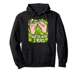 Weed Pullover Hoodie This Is How I Roll | Cannabis THC CBD