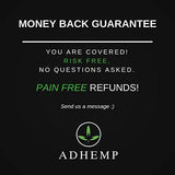 ADHEMP Restore 1750mg Full Spectrum Hemp Oil for Pain Relief, Stress Support, Anti Anxiety, Sleep Supplements - Herbal Drops Rich in Fatty Acids - Natural Anti Inflammatory - 1 Oz / 30 ml