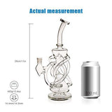 2M-GLASS Home Decoration Recycler vase Accessories Percolator Bowl 14.4mm 11in Best Gift for a Friend (6)