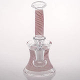 SEA Glass Smokeless Inhalers Pink Glass Vase 16cm