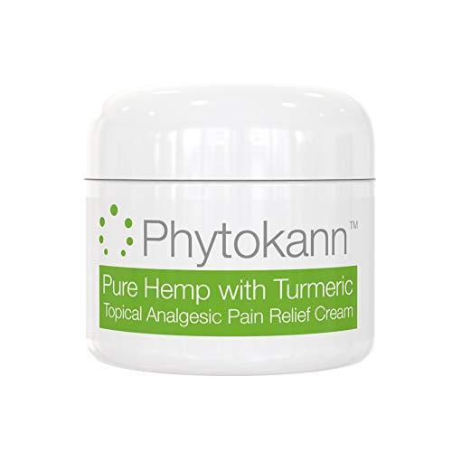 Pure Hemp with Turmeric Topical Pain Relief Cream for Arthritis, Joint Pain, Inflammation, Back, Knee, Neck, Feet, Muscle Soreness, and Fibromyalgia and Carpel Tunnel Relief