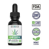 Hemp Soothe™ Full Spectrum Hemp Seed Oil - Mint Flavored Hemp Oil Drops Formulated for Optimal Calm and Comfort - Includes Omega 3 Fatty Acids to Help Support Joint, Heart and Brain Health