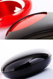 T2C Portable Rotation Round Ashtray with Lids Smoke Soot Vat Lighters Smoking Accessories (black)