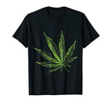 Weed Leaf Shirt Marijuana Cannabis Hemp CBD Cannabidiol Oil