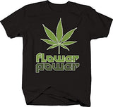M22 Flower Power Pot Canabis CBD Medical T-Shirt - 4XL