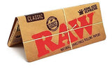 Bundle - 5 Items - RAW King Size Supreme, 110 Roller and Pre-rolled Tips with Rolling Paper Depot Rolling Tray (Rasta Racer) and Doobtube