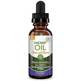 Hemp Oil 250mg for Fast Relief :: Anxiety, Inflammation, Pain, Sleep, Nausea, Depression :: MCT Oil Packed with Omega 3,6 Fatty Acids :: Better with Nature 30 Day Supply :: Peppermint Flavor
