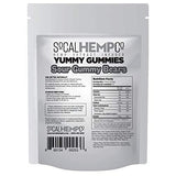 SoCalHempCo – Yummy Gummies – 50mg Hemp Extract Infused Gummy Candy – Sour Gummy Bears – Assorted Flavors