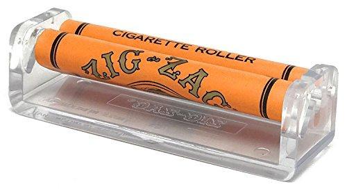 Zig Zag Organic Hemp Rolling Tray, Zig Zag Hemp 1 1/4 Rolling Papers (Full Box/24 Packs), Zig Zag Cigarette Maker and Leaf Lock Gear Smell Proof Tobacco Pouch