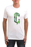 CHIEFTON Tropical C T-Shirt, Off-White, Large
