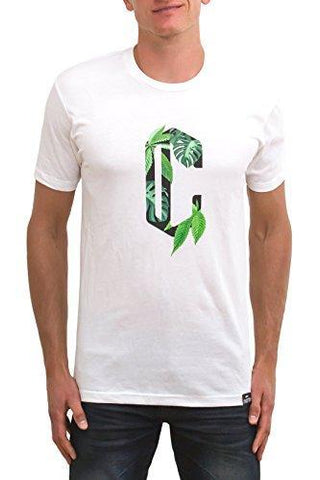 CHIEFTON Tropical C T-Shirt, Off-White, Large