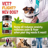CeeBeeDoo Dog Treats with Hemp Oil for Pain Relief & Anxiety – Healthy & Tasty Hemp Treats for Dogs – Natural Pet Hemp Chews Dog Calming Treats for Small & Large Dogs, (Liver Meatballs)