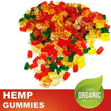 TRUHEMP Full Spectrum Hemp Extract Gummy Bear - Safe and Organic - Made in USA - 1000MG Total, 10MG Each - Great for Skin, Relaxing, Pain, Stress & Anxiety Relief