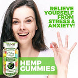 35ct Premium Hemp Gummies - 30mg Per Gummy bear - Organic Full Spectrum Hemp - Stress Relief, Inflammation, Pain, Sleep, Anxiety, Depression, Nausea - Vitamin E, Vitamin B, Omega 3,6,9 and MORE