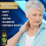 Canolane Organic Hemp Oil Drops 5000mg, Pure Full-Spectrum Support for Anxiety and Pain Relief, Natural Anti-Inflammatory, Omega Fatty Acids, Cold-Pressed Extract