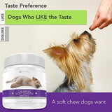 Calming Treats for Dogs- Soft Chew Formula with Organic Hemp Oil for Dogs, Easy Consumption and Great Tasting with Organic Chamomile and Valerian Extract