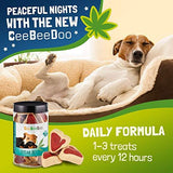 CeeBeeDoo Dog Treats with Hemp Oil for Pain Relief & Anxiety – Healthy & Tasty Hemp Treats for Dogs – Natural Pet Hemp Chews Dog Calming Treats for Small & Large Dogs, (Steak Bites)