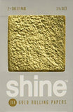 Shine 24K Gold Rolling Papers 2 Sheet Pack