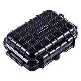 SMOKESAFE Mini Smell Proof 5" Odor Resistant Case Works as Mini Hookah Pipe Travel Storage Stash Container or Dry Box - Carry and Keep Your Lighter Dry , Herbs and More