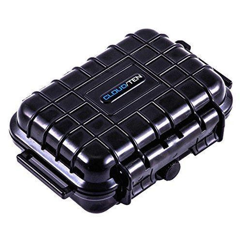 SMOKESAFE Mini Smell Proof 5" Odor Resistant Case Works as Mini Hookah Pipe Travel Storage Stash Container or Dry Box - Carry and Keep Your Lighter Dry , Herbs and More