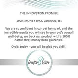 innov8tion Hemp Oil for Dogs and Cats | 750 mg | Relieve Your Pets Arthritis, Joint Pain, Muscle Spasm, and Anxiety | All-Natural | Safe and Easy to Use | Non-Toxic | Grown in The USA | 1 oz